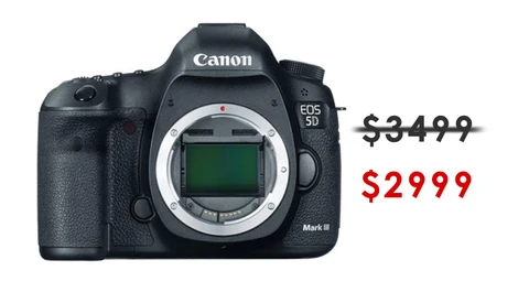 The Canon 5D Mark III is Currently On Sale