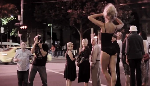 Behind The Scenes With Peter Coulson As He Shoots A Model In The Streets Of Melbourne