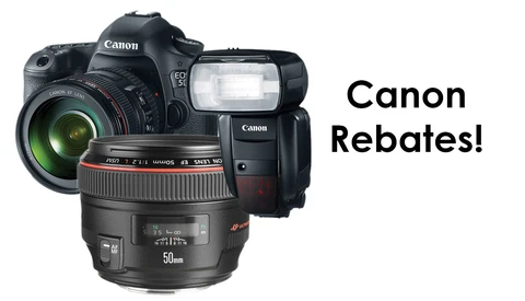 Check Out These Incredible Rebates From Canon! Ending Soon!