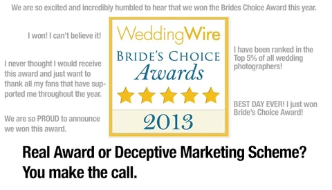 What is Really Behind WeddingWire's Bride's Choice Award?