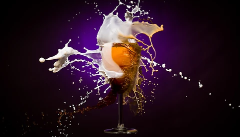 Creating an Exploding Coffee and Milk Photograph