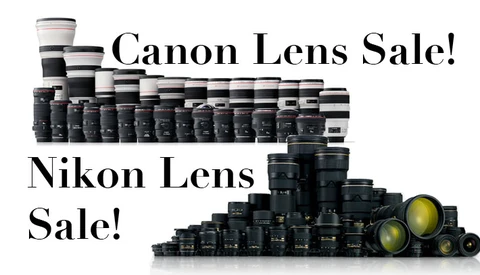 Huge Savings on Canon and Nikon Lenses!