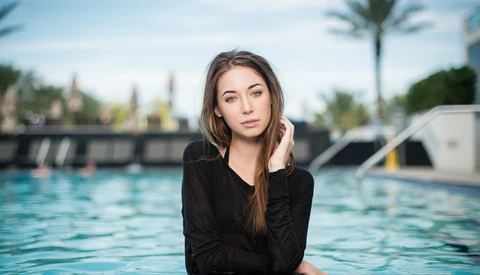 Behind The Scenes: Shooting Models On Miami Beach