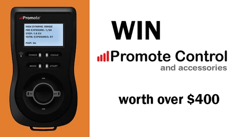 Win over $400 in Promote Control [Digital SLR Camera Remote Control] + Accessories!