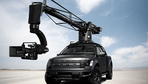 Filming A Ford Fusion Ad With A Badass Custom Raptor Camera Truck