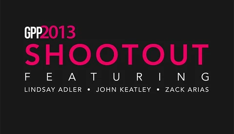 The GPP 2013 Shootout: John Keatley, Zack Arias and Lindsay Adler