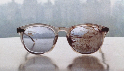 Photo of John Lennon's Glasses: A Plea on Gun Violence