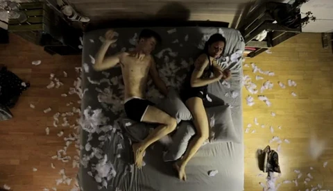 Behind The Scenes: Matt & Kim's Hilarious, Creative, and NSFW Video For Their New Single, 'It's Alright'