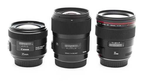 35mm Showdown: Canon, Canon L and Sigma Comparison