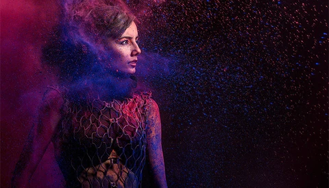BTS: Paint Pigments Make a Colorful and Fun Photoshoot