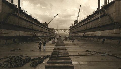 A Glimpse at Shipbuilding in the Early 20th Century