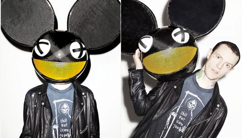 Behind the Scenes of DeadMau5's Vibe Photo Shoot