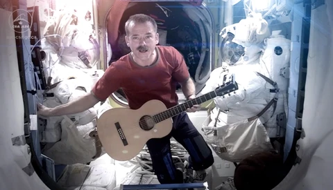 Space Oddity: Chris Hadfield Makes First Ever Music Video from Space