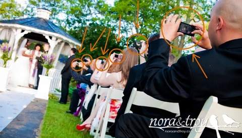"Unplugged Weddings":  Preventing Guests From Destroying Your Photographs
