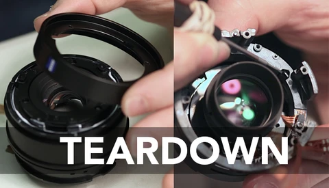 LensRentals Tears Apart the Zeiss 32mm Touit Lens