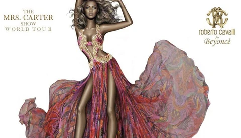 Cavalli Press Release Shows Bizarre Unrealistically Skinny Photoshopped Image of Beyoncé