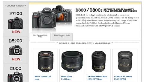New Nikon DSLRs with Lens/Speedlight Combination Rebates