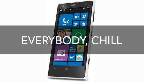 About the Nokia Lumia 1020: Everybody Chill Out