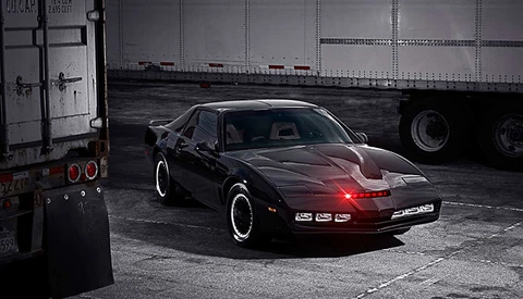 Full Behind The Scenes Of A Photoshoot With KITT And The A-Team Van