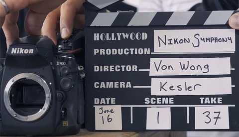A Twelve Nikon Camera Symphony Made with the Sound of the Shutters
