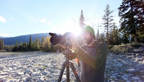 BTS - Outdoor Catalog Shoot In Jasper National Park From Lars Schneider