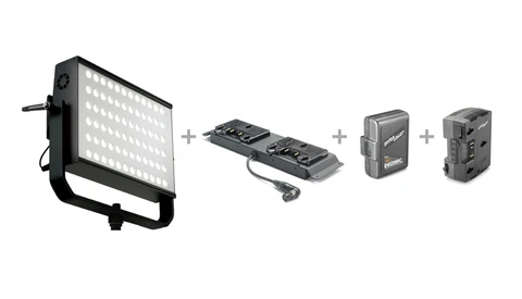 LitePanels Announces an On-Location Battery Solution for its Hilio Fixture
