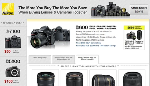 Nikon Announces New Rebates on Camera/Lens Bundles