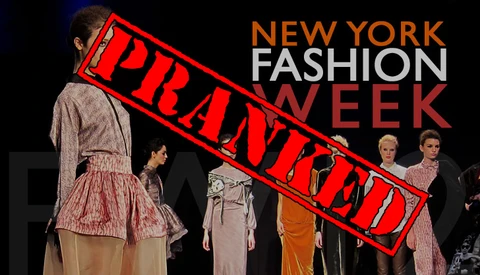 Fashion Week Gets Pranked by Jimmy Kimmel