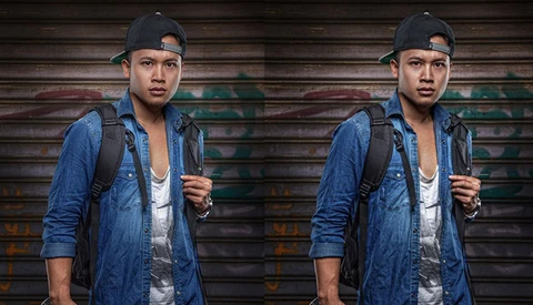 How To Create A Textured "Dodge And Burn" Look In Seconds