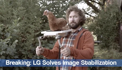 LG Unveils New Ultra-Stable Chicken Cam