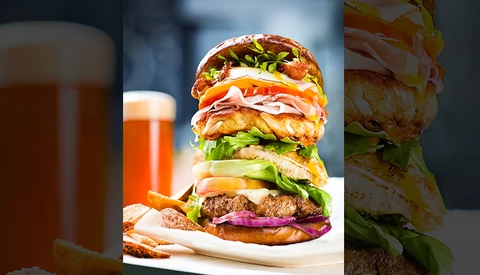 Photographing The Most Epic Burger You've Never Eaten