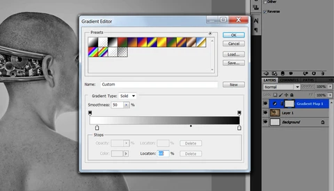 How To Convert Your Images To Black And White Using a Gradient Map