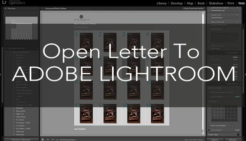 An Open Letter To Adobe Lightroom