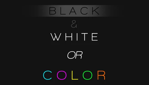 Determining If A Photo Should Be Left In Color Or Converted To Black And White