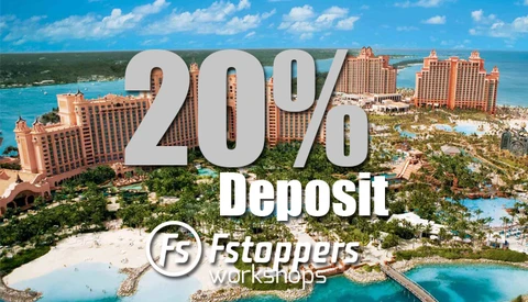 20% Deposit Reserves Your Spot At Fstoppers Workshop Atlantis
