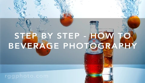 The Making Of A Commercial Beverage Image | Step By Step