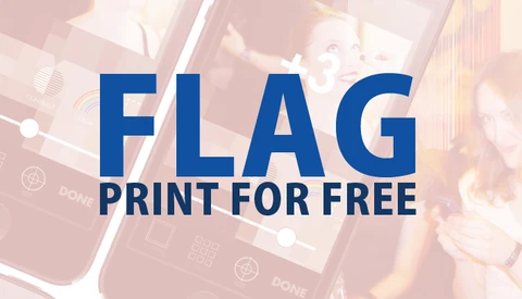 Print Your Photos For Free With The Simple 'Flag' App