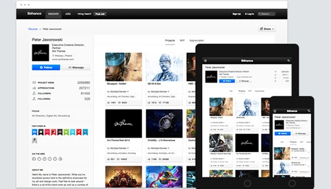 Behance Unleashes Fully Responsive Profiles for 2014