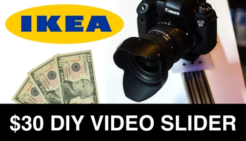 DIY: Build A Video Camera Slider for $30