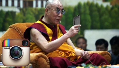 The Dalai Lama is now on Instagram