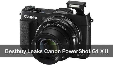 Bestbuy Leaks The Canon PowerShot G1 X II