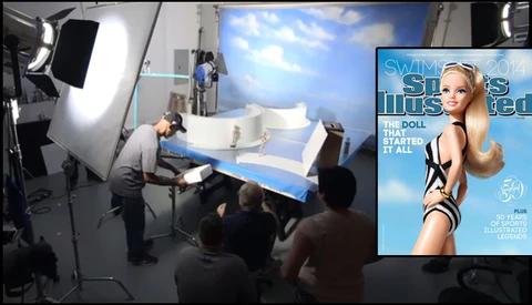 BTSV Barbie's Sports Illustrated Cover Shoot 