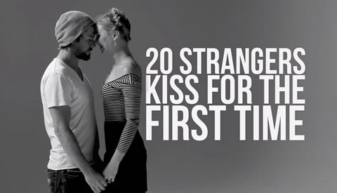 Twenty Strangers Kiss for the First Time