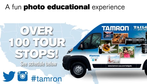 Tamron Will Embark on a Country-Wide Tailgate Tour in Spring 2014