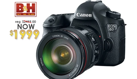 B&H Deal - Canon EOS 6D w/Canon 24-105mm f/4.0L IS for $1999