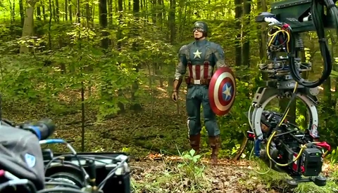 A Behind the Scenes Look at "Captain America: The Winter Soldier" 