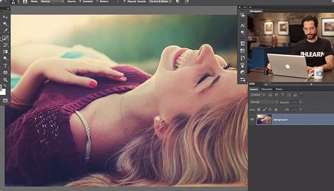 Aaron Nace Teaches us How To Remove A Model's Bra . . . In Photoshop