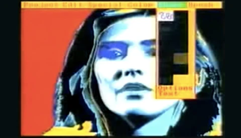 Watch Andy Warhol Photoshop Blondie's Lead Singer Debbie Harry