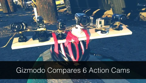 Gizmodo's Side by Side (by side, by side, by side, by side) Action Video Camera Comparison