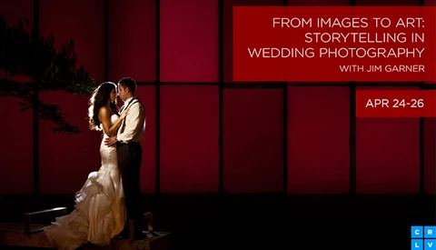 Jim Garner Shares His Wedding Photography Techniques on CreativeLive
